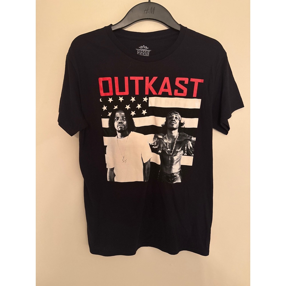 Outkast Stankonia Graphic T-Shirt Mens Small Black Hip Hop Rap Tee 100% Cotton